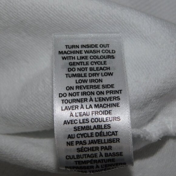 Northern Reflections Womens XL White Hoodie Blue Loon Logo Graphic - Picture 10 of 10